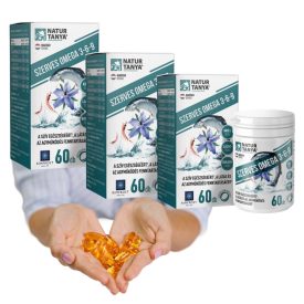   Szerves Omega 3-6-9 60 tabletta Maxi Csomag (4db) - Natur Tanya
