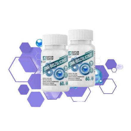 Cink-Biszglicinát 60 tabletta Duopoack - Natur Tanya