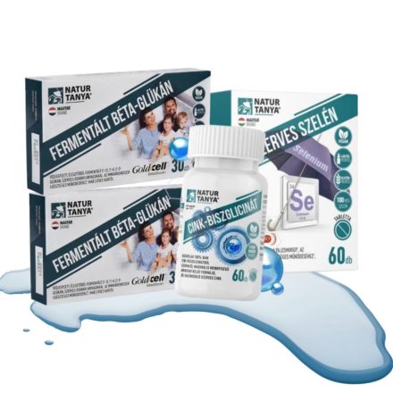 Immuntámogató 60 Napos Csomag  Béta-Glükán (2db) + Cink-Biszglicinát (1db) + Szerves Szelén (1db)