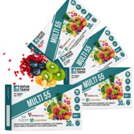Komplex Vitamin Kúra - MULTI 55 Csomag (4db) - Natur Tanya