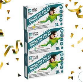 Bioaktív Folát Triopack (3db) - Natur Tanya
