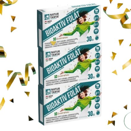 Bioaktív Folát Triopack (3db) - Natur Tanya