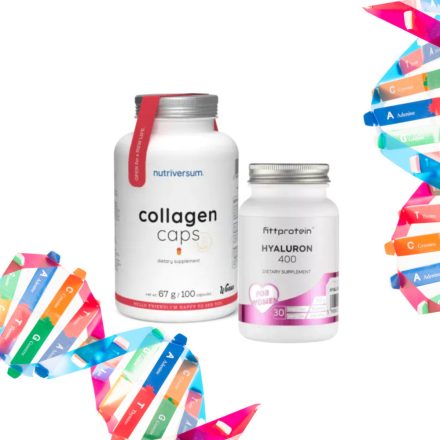 Nutriversum Kollagén + Fittprotein Hyaluron 400 Csomag