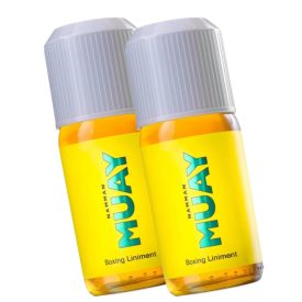 MUAY Boxing Liniment Melegítő olaj 120ml Duopack