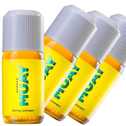 MUAY Boxing Liniment Melegítő olaj 120ml Csomag (4db)