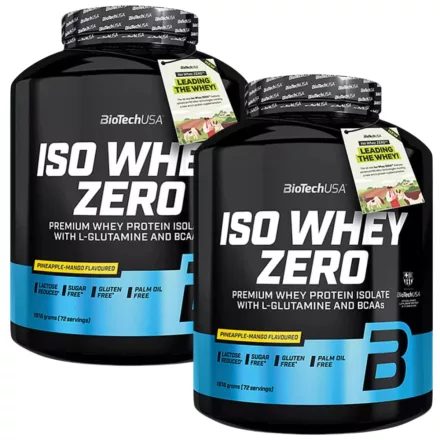 BioTechUSA Iso Whey Zero 1816g Duopack