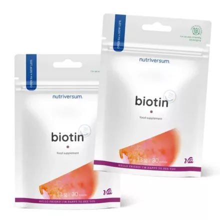Nutriversum Biotin 30 tabletta Duopack