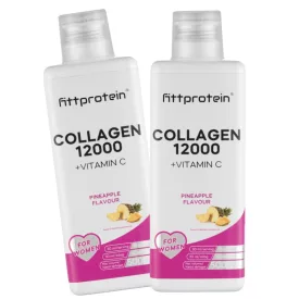 Fittprotein Collagen 12000mg Duopack Ananász íz