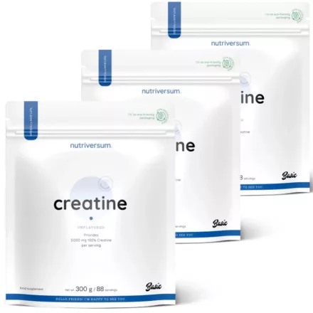 Nutriversum Creatine 300g x 3db Csomag