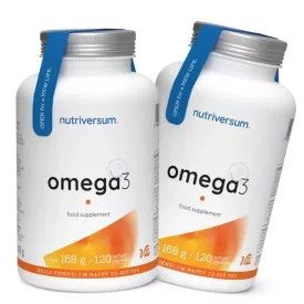 Nutriversum Omega 3 halolaj 120 kapszula Duopack