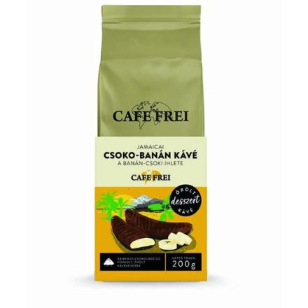 Cafe Frei Jamaicai Csoko-banán Őrölt Kávé 200g