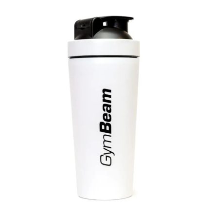 GymBeam Steel White shaker 750ml