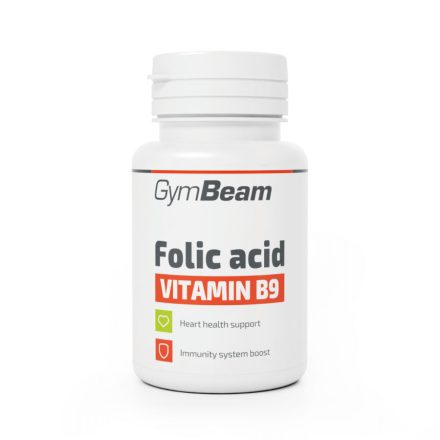 GymBeam Folsav (B9-vitamin) 90 tabletta