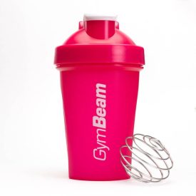 GymBeam Shaker Blend Bottle rózsaszín 400ml