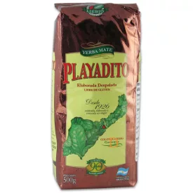   Playadito Elaborada Despalada mate tea 500g Lejárat: 2026.02.02.