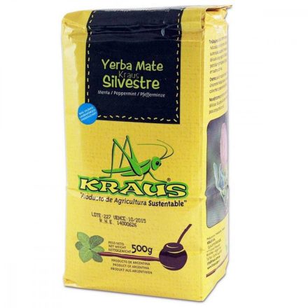 Kraus Borsmentás Yerba Mate tea 500g