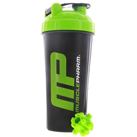 MusclePharm Shaker fekete/zöld 700 ml edzés kiegészítő termék sportolóknak