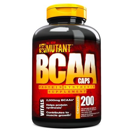 Mutant BCAA Caps - 200 kapszula aminosav táplálékkiegészítő