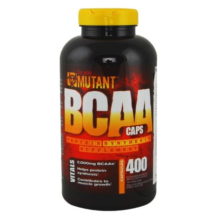 Mutant BCAA Caps - 400 kapszula tömegnövelő