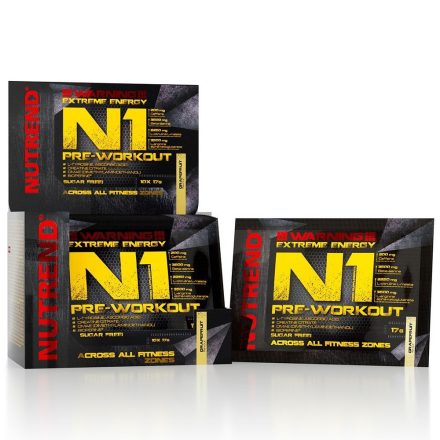 Nutrend N1 Pre-Workout Booster 1karton edzés előtti teljesítménynövelő