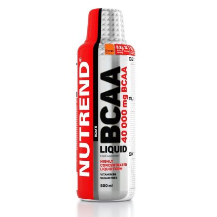 Nutrend BCAA Liquid - 500 ml aminosav táplálékkiegészítő