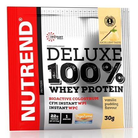 Nutrend Deluxe 100% Whey Protein 1karton kombinált fehérje