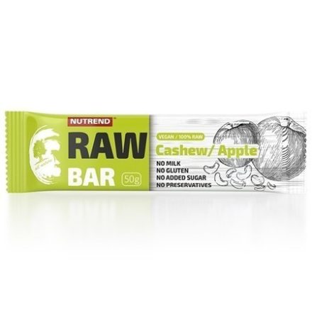 Nutrend Raw Bar 1karton energia vagy fehérjeszelet