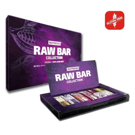 Nutrend Raw Bar Collection energia vagy fehérjeszelet