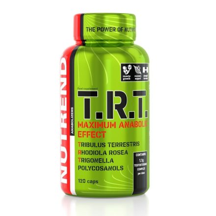 Nutrend T.R.T. Tesztoszteron Fokozó 120 kapszula tesztoszteron és hormonszint optimalizáló