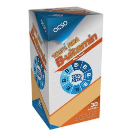 OCSO 100% RDA B-Vitamin komplex 30 tabletta