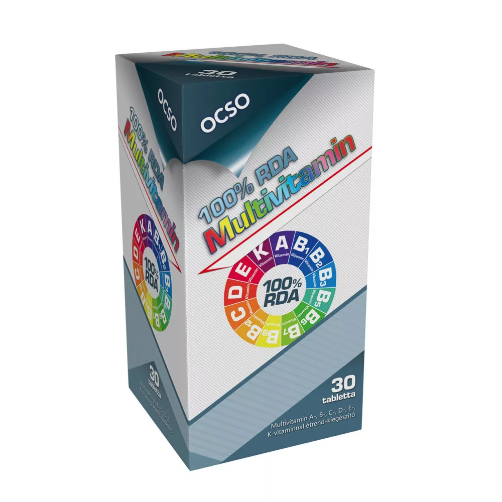 OCSO 100% RDA Multivitamin 30 tabletta | NUTRI1.hu