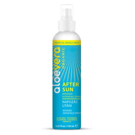 Aloe Vera Organic Napozás utáni intenzív hidratáló spray 150ml