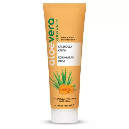 Aloe Vera Organic Körömvirág krém 100ml