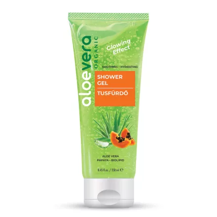 Aloe Vera Organic tusfürdő 250ml - Glowing Effect