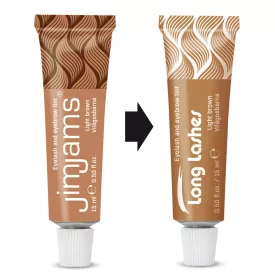   Long Lashes szempilla és szemöldökfesték VILÁGOSBARNA 15ml