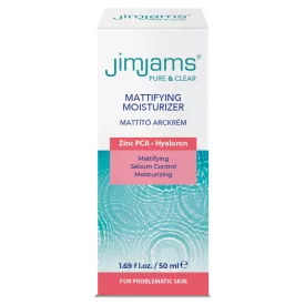JimJams Pure & Clear Mattító hidratáló arckrém 50ml