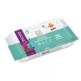 JimJams Baby Aqua touch nedves popsitörlőkendő 100db