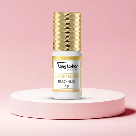 Long Lashes Luxury Power Black műszempilla ragasztó 5ml