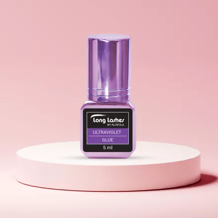 Long Lashes ULTRAVIOLET UV LED műszempilla ragasztó 5ml