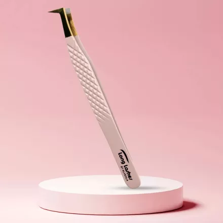 Long Lashes Pro Fiber Volume csipesz - Arany fejű