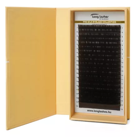 Long Lashes Pro Silk műszempilla Karamell Barna -C- 0,07 9-15mm