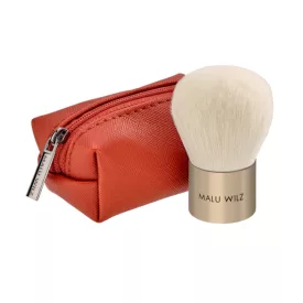   Malu Wilz Touch Up bronzosító púderecset cipzáros kistáskával