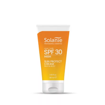 Solanie SPF30 napozókrém arcra és testre 50ml