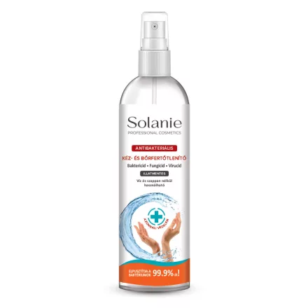 Solanie Antibakteriális kéz- és bőrfertőtlenítő 250ml