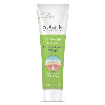 Solanie So Fine Pattanáskezelő SOS gél 15ml