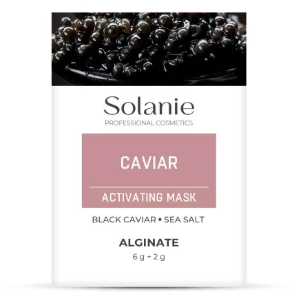 Solanie Alginát Kaviár aktiváló maszk 6g+2g