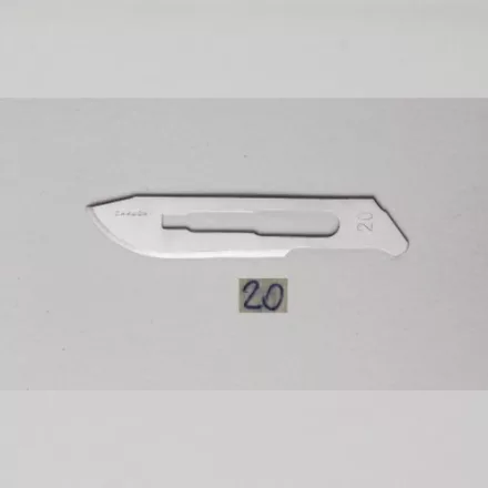 ProSafe steril acél pedikűr késpenge #20 100db