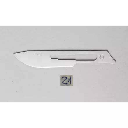 ProSafe steril acél pedikűr késpenge #21 100db