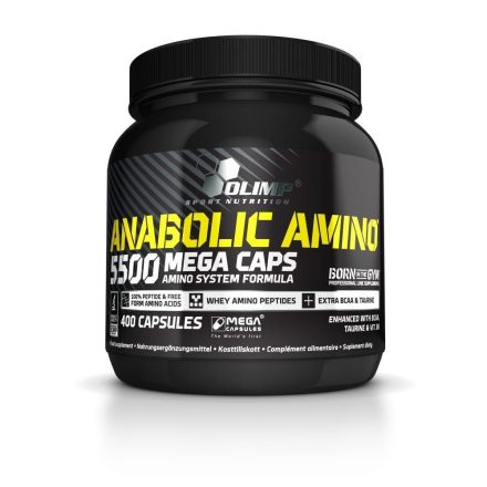 Olimp Anabolic Amino 5500 Mega Caps® 400 kapszula komplex aminosav készítmény
