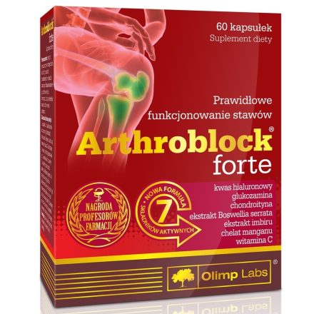 Olimp Labs Arthroblock® Forte ízületvédő - 60 kapszula ízületvédő táplálékkiegészítő